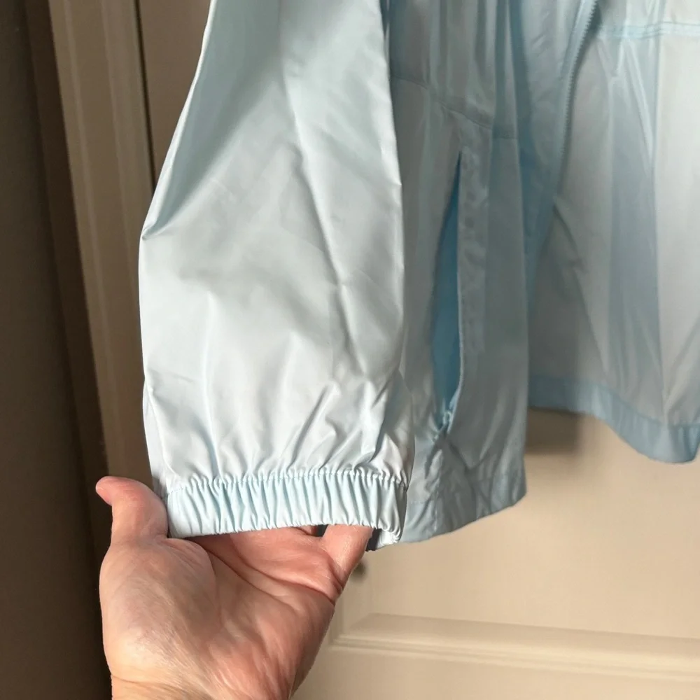 Columbia Women's Light Blue Windbreaker Jacket